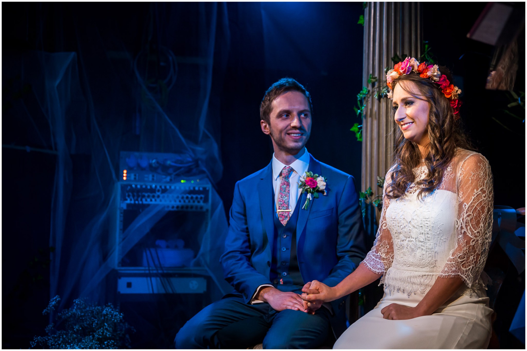 Islington Metal Works Wedding - Bride & Groom