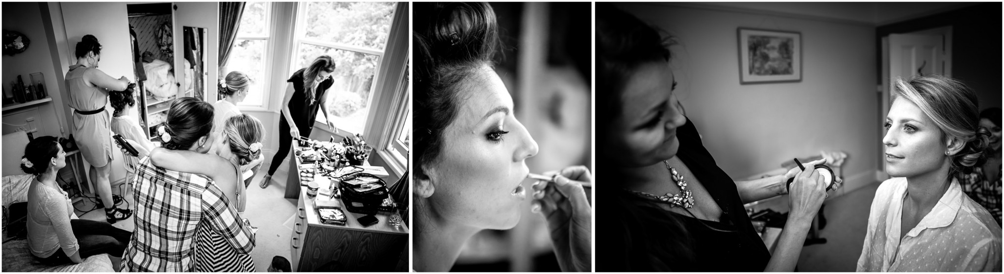 Dulwich Picture Gallery Wedding Bridal prep