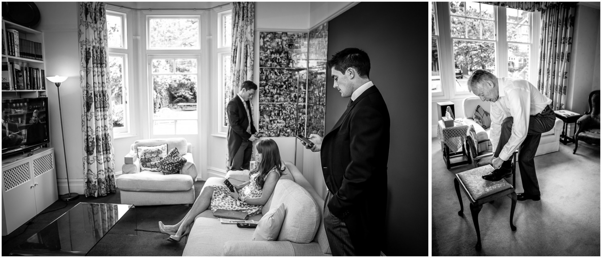 Dulwich Picture Gallery Wedding preperation