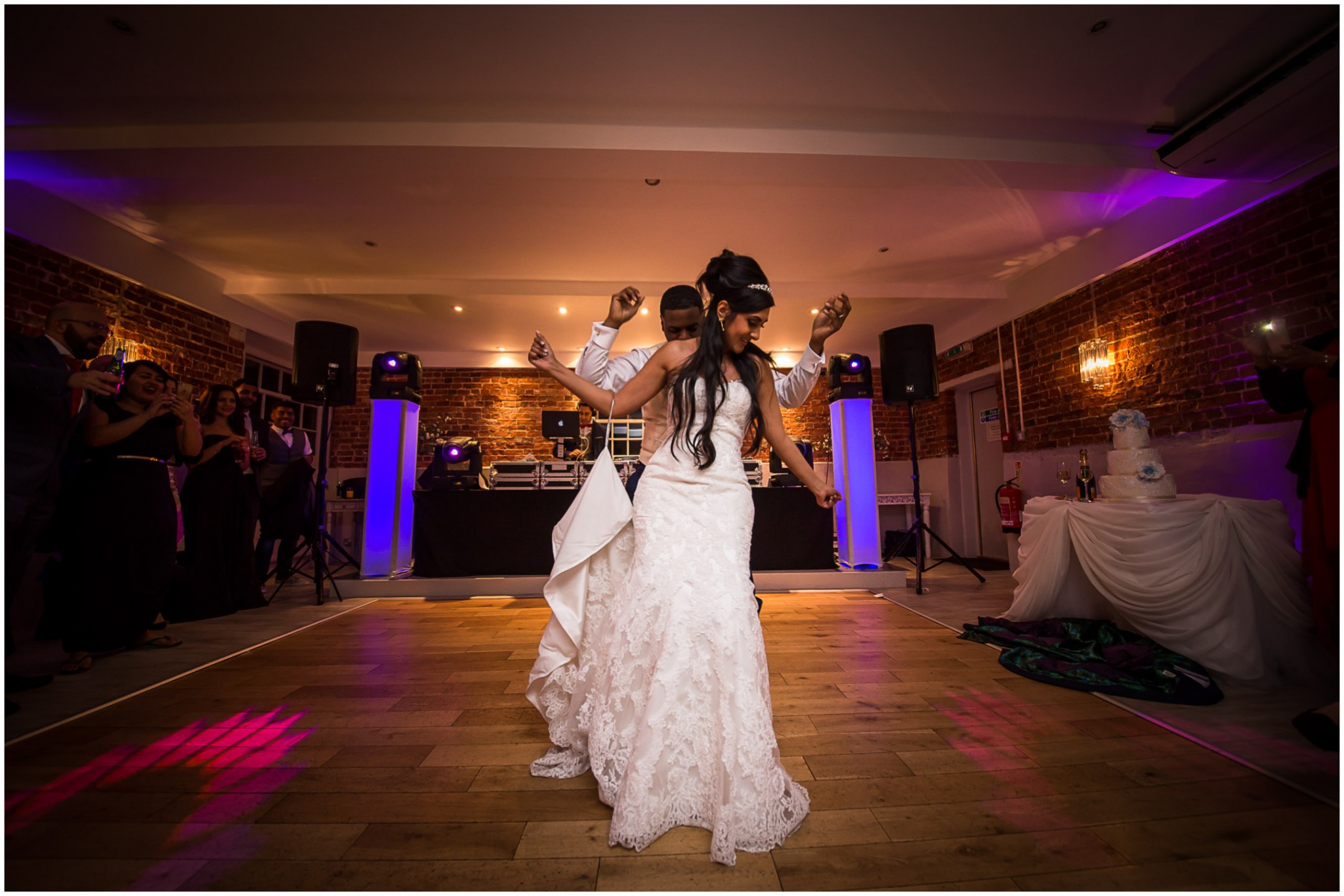 Sopley Mill Wedding Reception Bride & Groom's First Dance