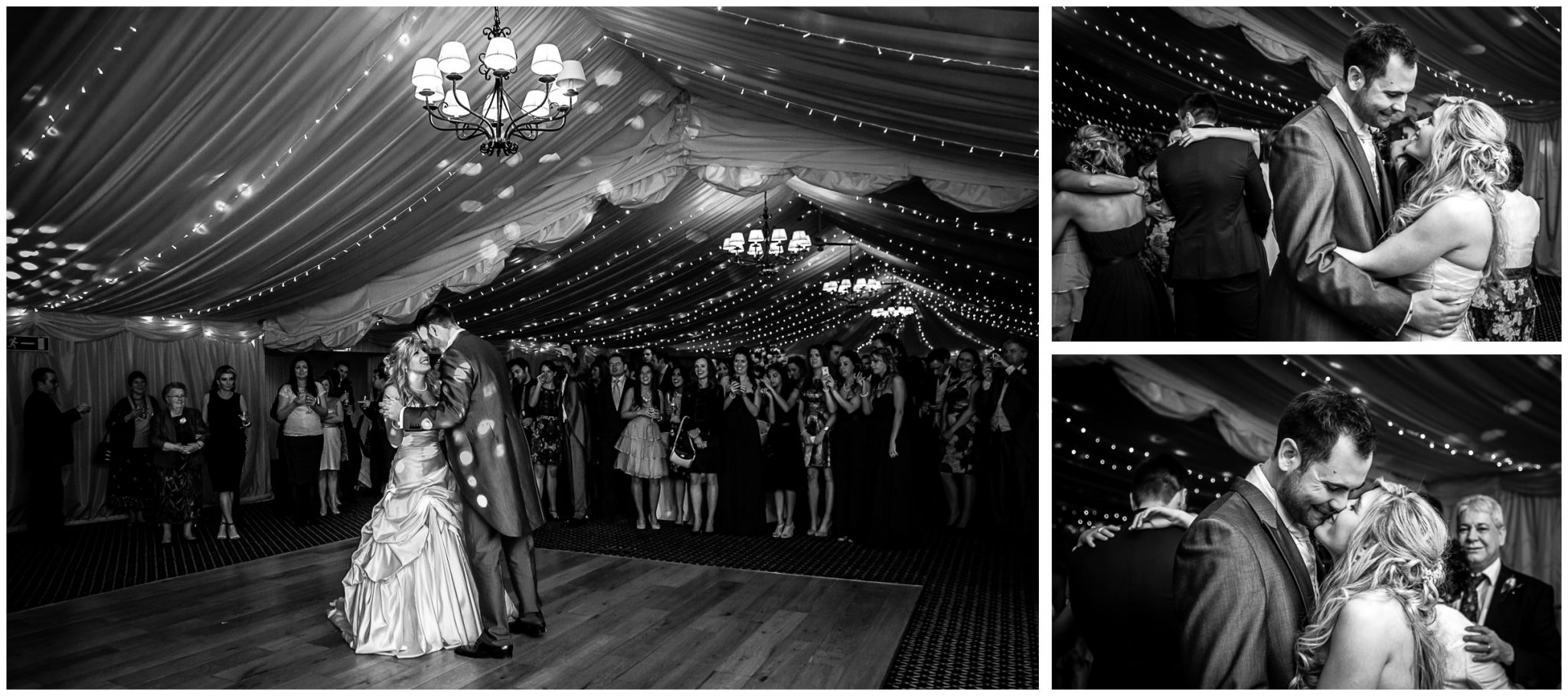 Audleys Wood wedding photography bride and groom first dance