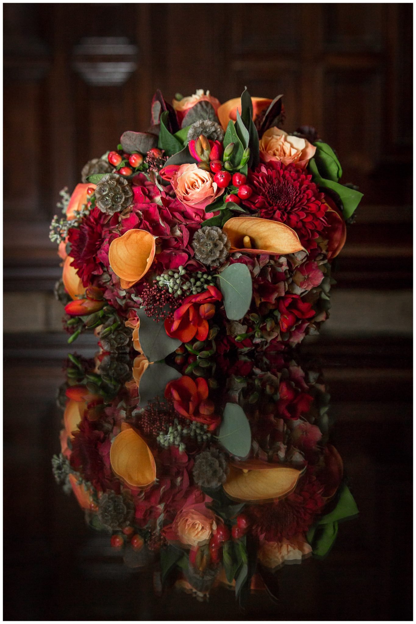 Audleys Wood wedding photograhy bouquet detail