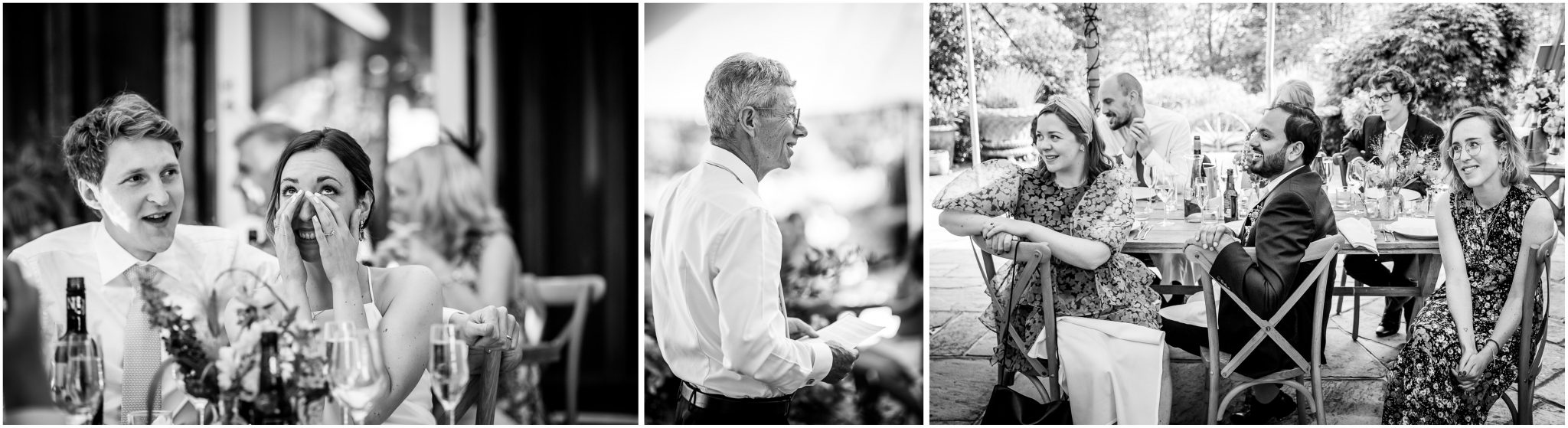 Black and white documentary photography during speeches