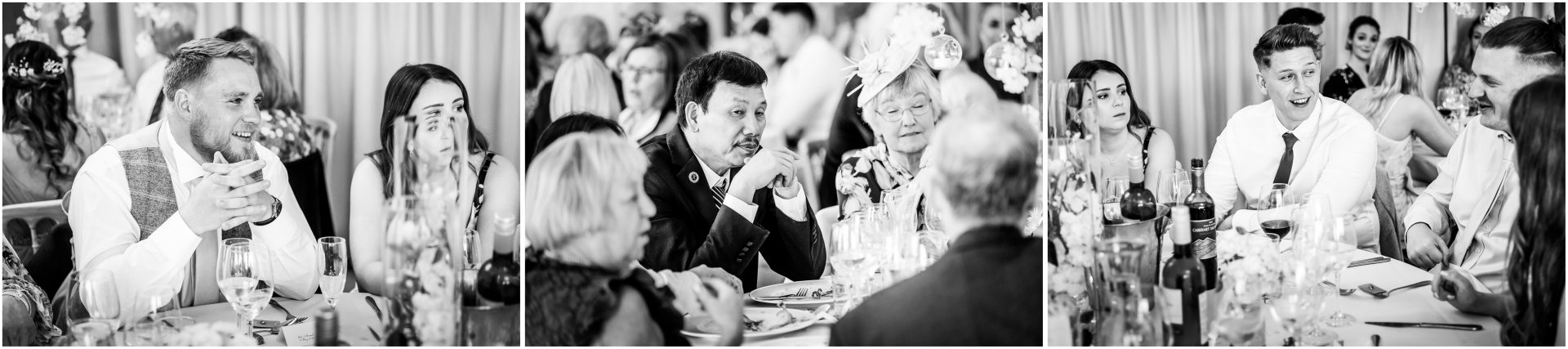 Candid wedding guests photography in Hampshire